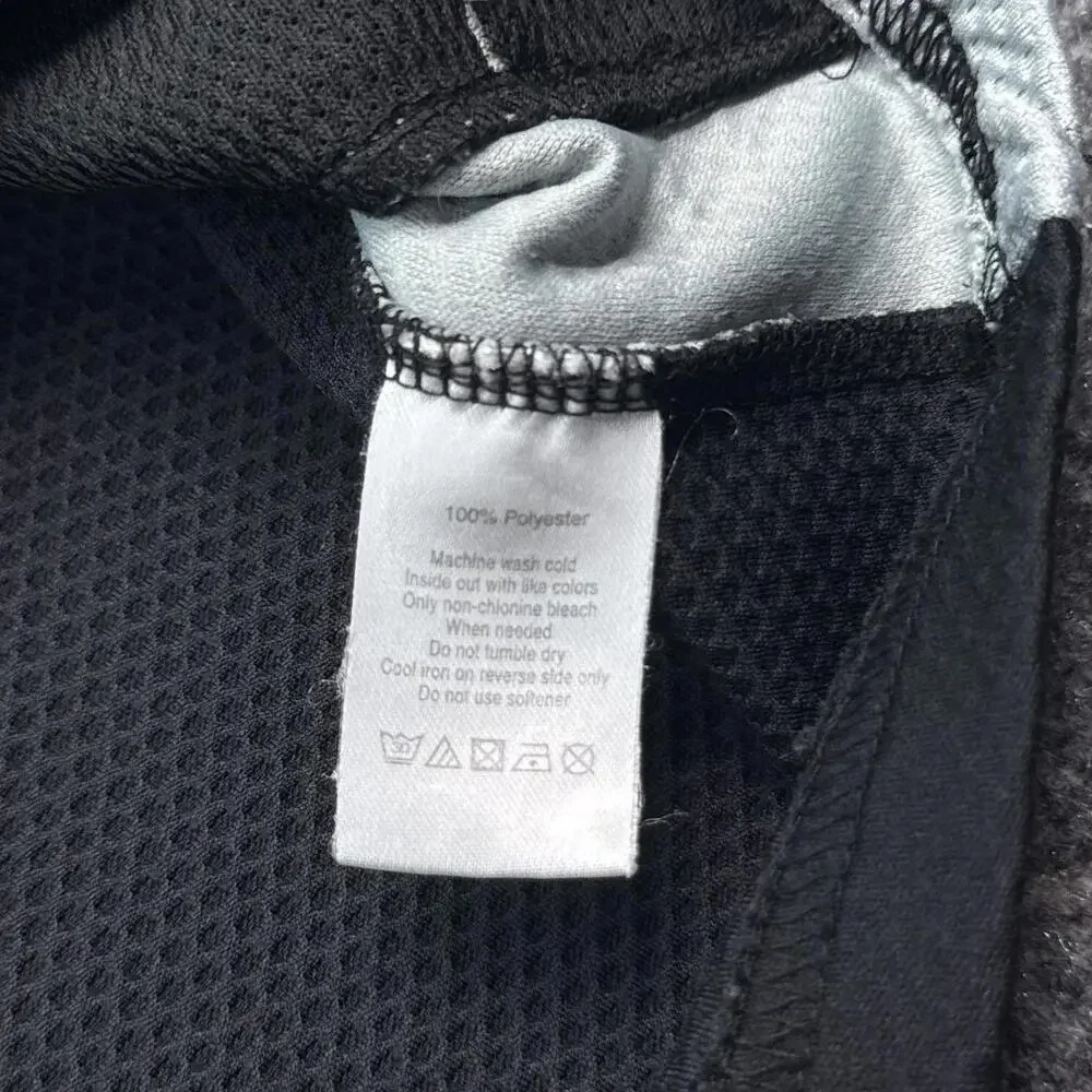 ALO x Nintendo World New York Full Zip Jacket Mens Size Large Black Mock Neck - Picture 9 of 16